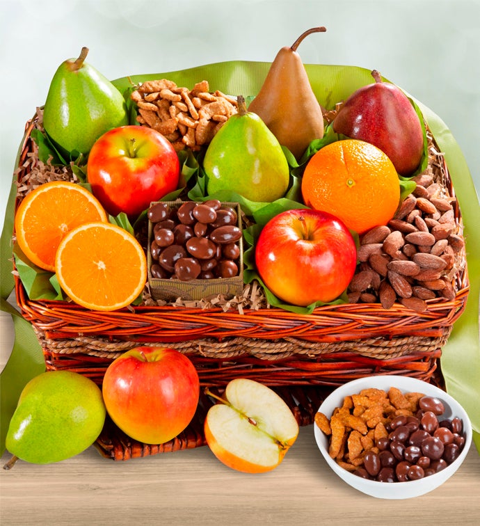 Modesto Valley Fruit & Nut Gift Basket